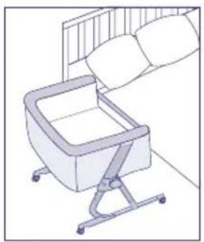 JANE Kombibaby - BEISTELLBETTMODUS - 1
