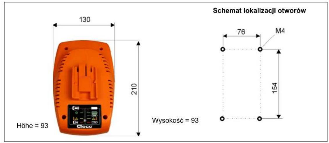 Cleco 47BSYB60D4 - Wymiary w mm - 1