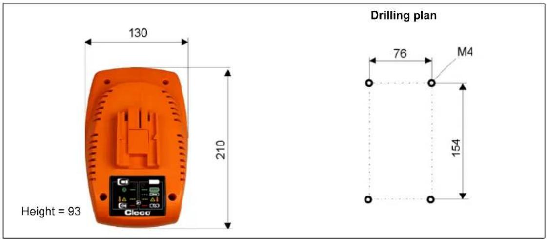 Cleco 47BSYB15D3 - Dimensions in mm - 1