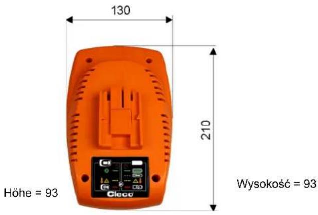 Cleco 47BCYSB30C1 - Wymiary w mm - 1
