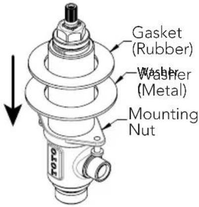 TOTO Vivian TL220DDH12 - INSTALLATION PROCEDURE - Valves - 1