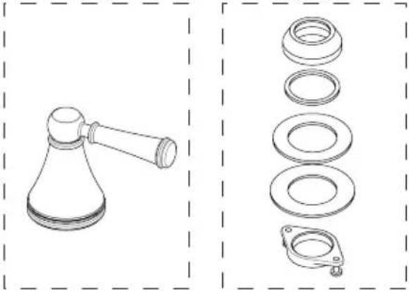 TOTO Vivian TL220DDH12 - INCLUDED PARTS - 2