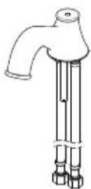 TOTO Vivian TL220DDH12 - PIÈCES INCLUDES - 2