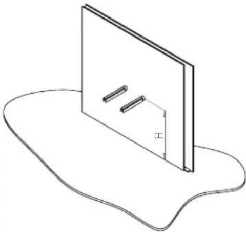 TOTO LT307 - Lavabo mural - 2