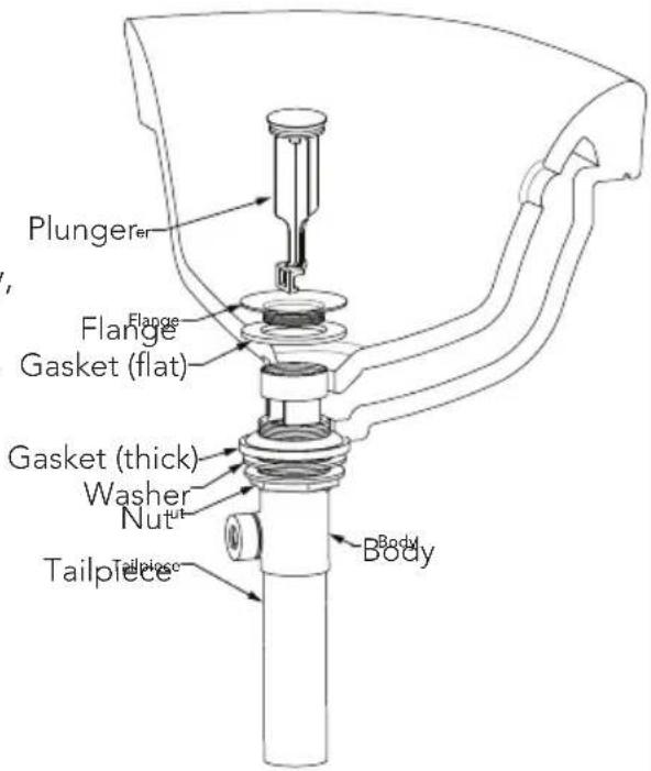 TOTO Keane TL211SD12 - INSTALLATION PROCEDURE - Drain - 1