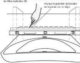 TOTO LT307A - LAVABOPARAMONTAJEEN PARED - 1