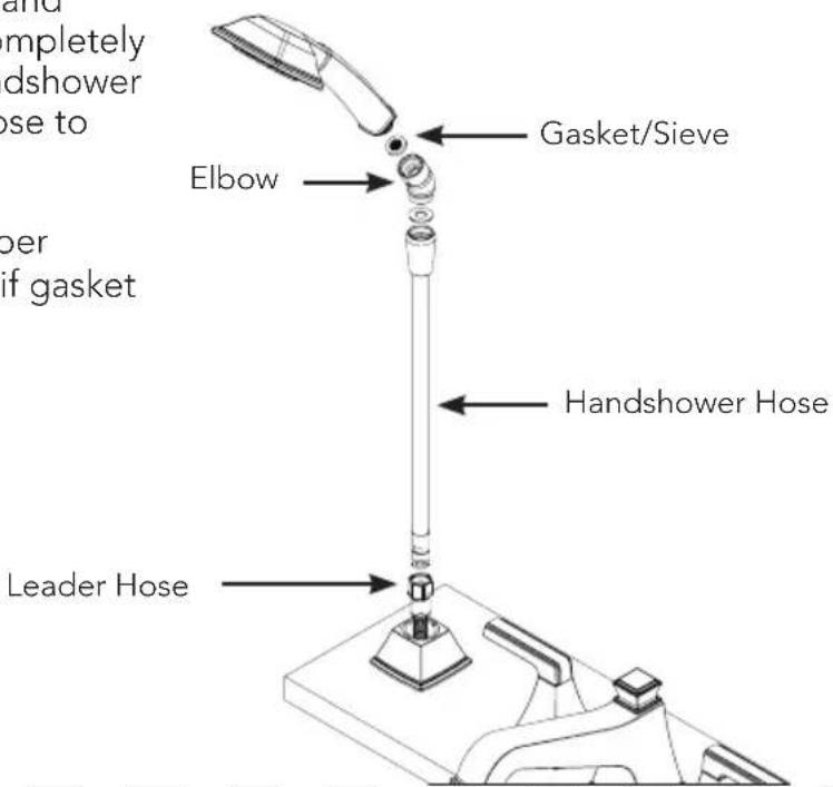 TOTO Connelly TB221S - INSTALLATION PROCEDURE - Handshower - 2