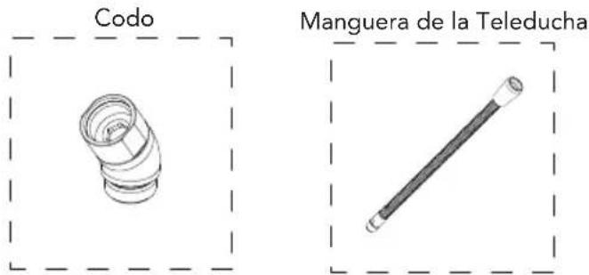 TOTO Connelly TB221S - PARTES INCLUIDAS - 2