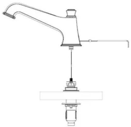 TOTO Connelly TB221S - INSTALLATION PROCEDURE - Spout - 2
