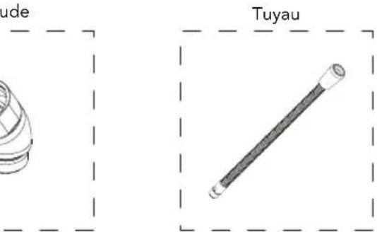 TOTO Connelly TB221S - PIÈCES INCLUDES - 2