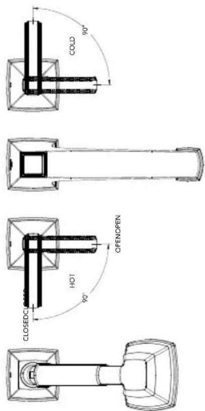 TOTO Connelly TB221S - ROUGH-IN DIMENSIONS / DIMENSIONES PRELIMINARES / DIMENSIONS BRUTES - 2