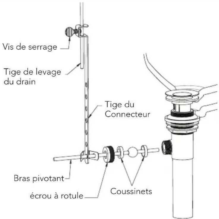 TOTO Connelly TL221SD12 - PROCÉDURE D'INSTALLATION - Vidage - 2