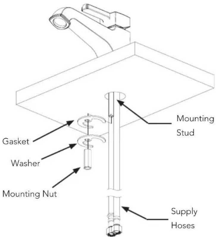 TOTO Connelly TL221SD12 - INSTALLATION PROCEDURE - Faucet - 2