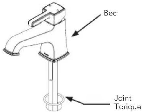 TOTO Connelly TL221SD12 - PROCÉDURE D'INSTALLATION - Robinet - 1