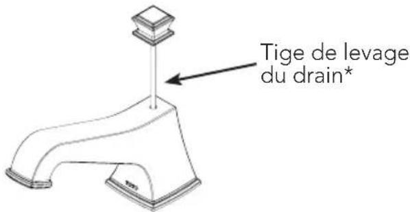 TOTO Connelly TL221DD - PROCÉDURE D'INSTALLATION - Vidage - 1