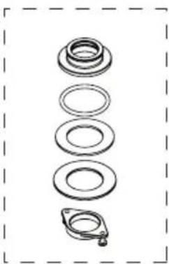 TOTO Connelly TL221DD - PIÈCES INCLUDES - 3