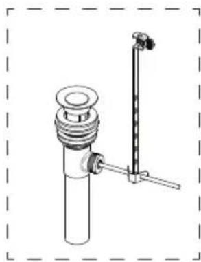 TOTO Connelly TL221DD - PIÈCES INCLUDES - 1