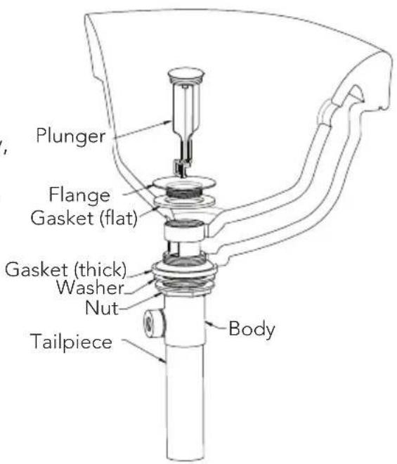 TOTO Connelly TL221DD - INSTALLATION PROCEDURE - Drain - 1