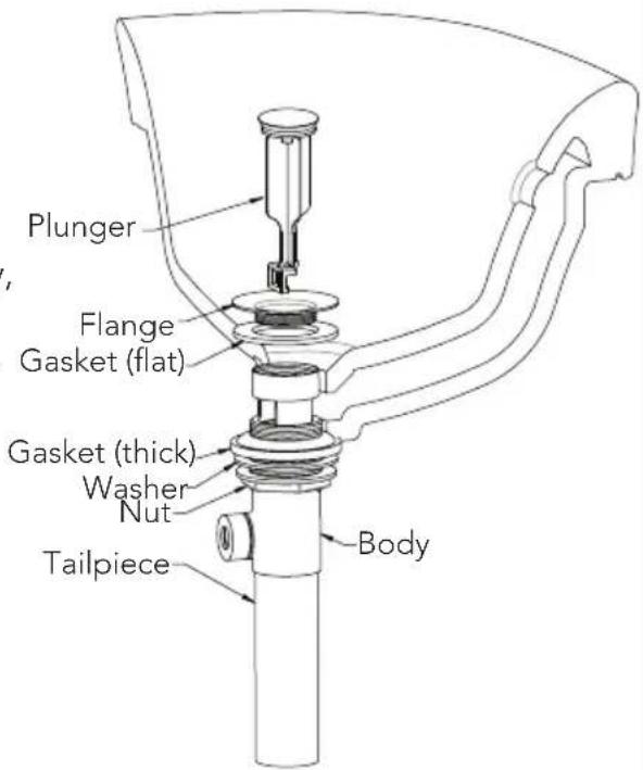 TOTO Silas TL210SD12 - INSTALLATION PROCEDURE - Drain - 1