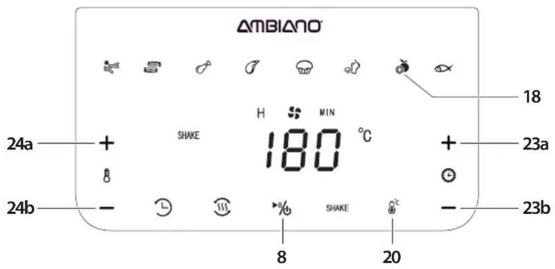 Ambiano GT-AF-17 - Obst dörren - 2
