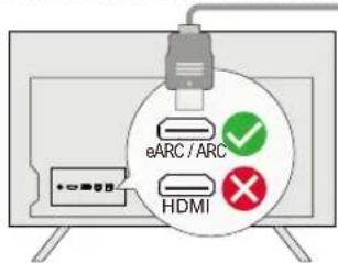 ULTIMEA Nova S70 - COLLEGAMENTO ALLA TV TRAMITE HDMI OUT eARC / ARC - 1