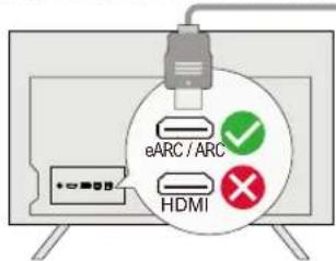 ULTIMEA Nova S70 - CONECTE AL TELEVISOR A TRAVÉS DE LA SALIDA HDMI eARC / ARC - 1