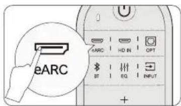 ULTIMEA Nova S70 - CONNECT TO TV VIA HDMI OUT eARC / ARC - 3