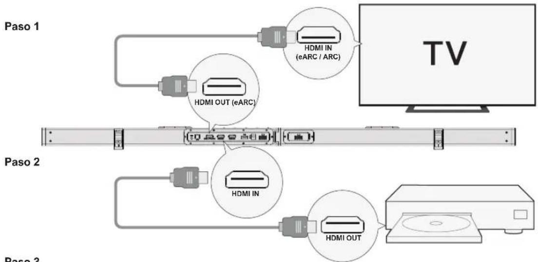 ULTIMEA Nova S90 - CONECTAR A OTRO DISPOSITIVO A TRAVÉS DE HDMI IN1 / HDMI IN2 - 1