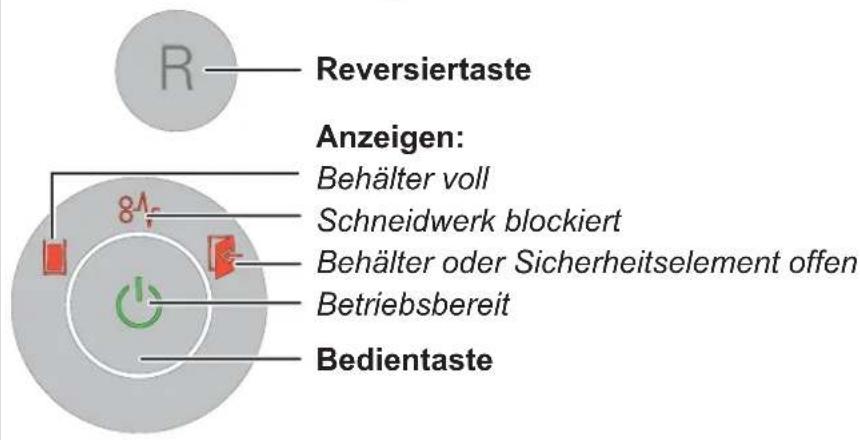 HSM Securio AF 150 1.9 x 15mm - Bedien- und Anzeigeelemente - 1