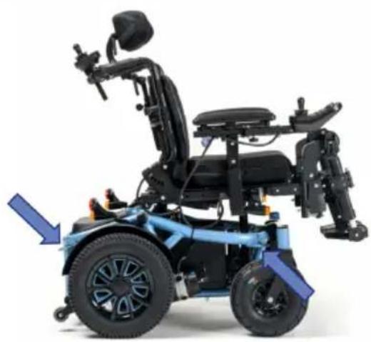 Vermeiren Forest Kids - Sichern des Rollstuhls - 2