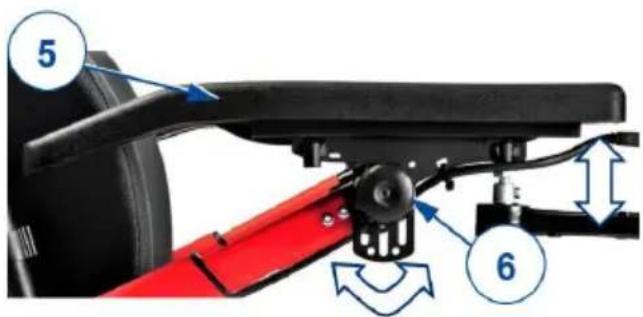 Vermeiren Sigma 230 - Arm pads - 1