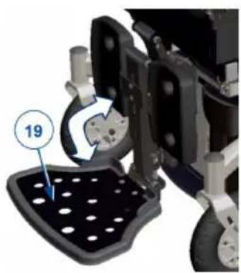 Vermeiren Sigma 230 - Appoggio per le gambe BZ7-BZ8 - 2