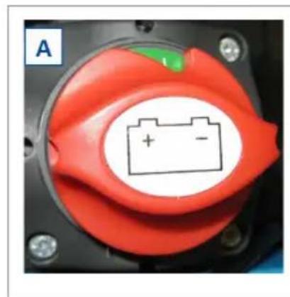 Vermeiren Sigma 230 - Battery switch - 1