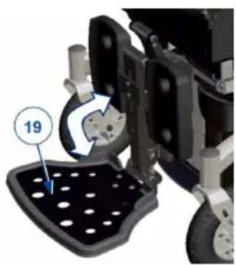 Vermeiren Sigma 230 - Podpórka pod stopy BZ10E - 1