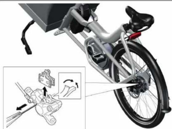 Urban Arrow Family Anniversary - Disc brake adjustment - 3