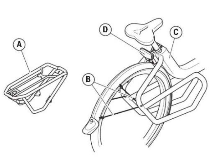 Urban Arrow Luggage Carrier Essential - Productonderdelen - 1