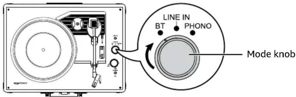 AMAZON TT601S - Connecting to a Bluetooth Device - 1