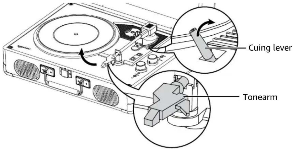 AMAZON TT601S - Using the Turntable - 2