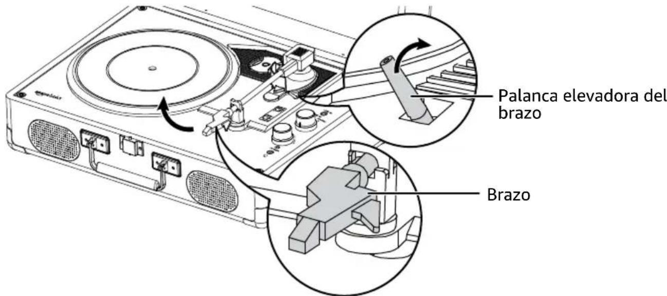 AMAZON TT601S - Uso del tocadiscos - 2