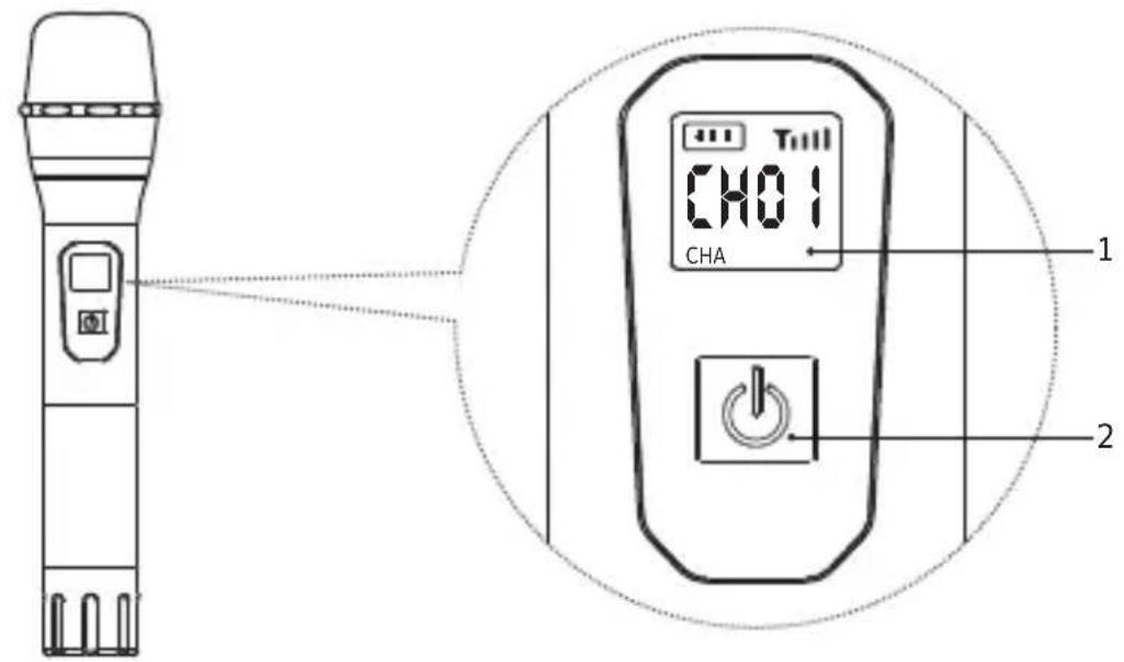 Tonor TW621 - INSTRUCTION D'UTILISATION DU MICROPHONE - 3