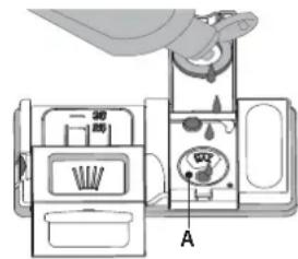 INDESIT IN2ID10CS80 - FILLING THE RINSE AID DISPENSER - 2