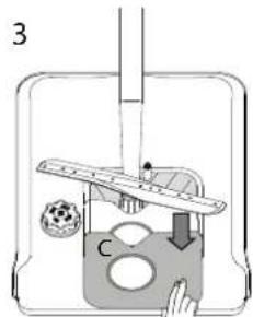 INDESIT IN2ID10CS80 - The dishwasher must not be used without filters or if the filter is loose. - 3