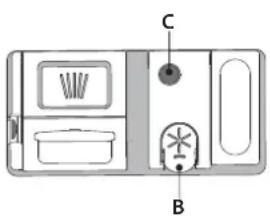 INDESIT IN2ID10CS80 - SKALAVIMO SKYSČIO DOZATORIAUS PILDYMAS - 1