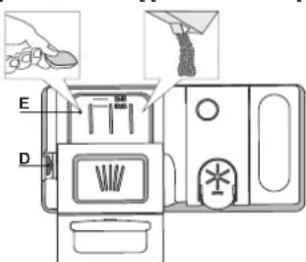 INDESIT IN2ID10CS80 - PLOVIKLIO DOZATORIAUS PILDYMAS - 1