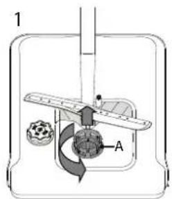 INDESIT IN2ID10CS80 - The dishwasher must not be used without filters or if the filter is loose. - 1