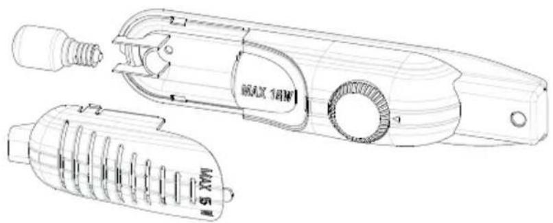 ATLANTIC ATLKS84W10A+ - Replacing The Light Bulb - 1