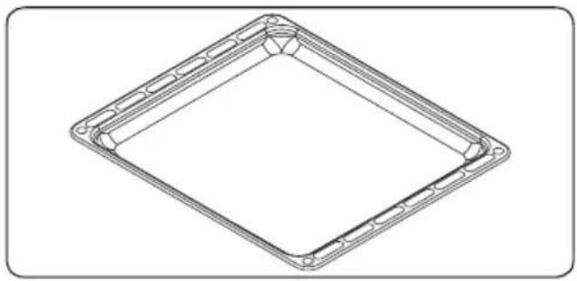 VESTEL VEH11026-1 - Ondiepe bakplaat - 1