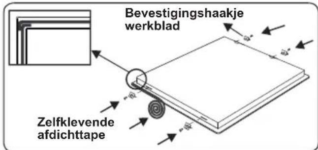 VESTEL VEH11026-1 - Installatie van de keramische kookplaat - 1