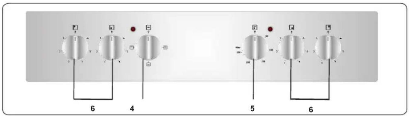 VESTEL VEH11026-1 - Bandeau de commande - 1