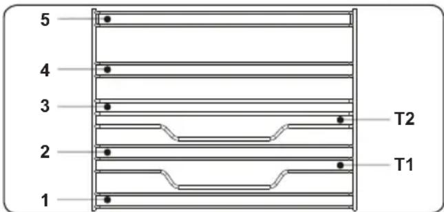VESTEL VEB24076 - The EasyFix Wire Rack - 1